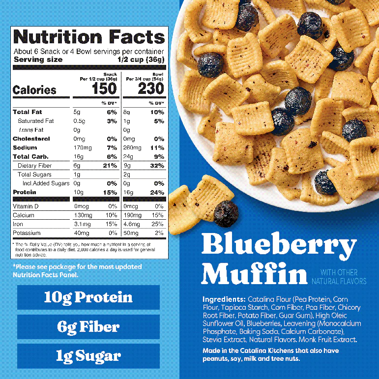 Blueberry Muffin with Blueberries Cereal - Image 6