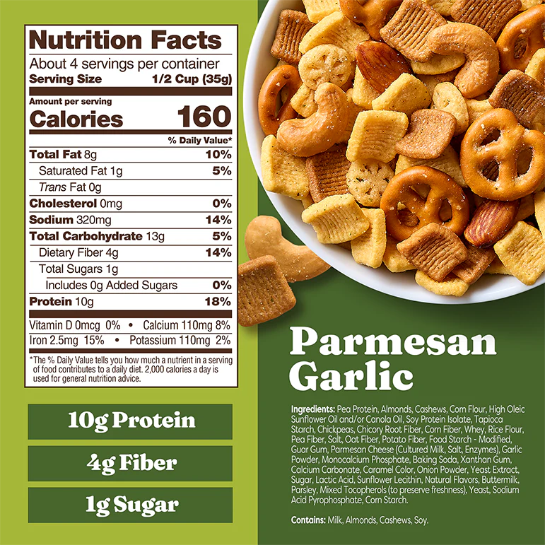 Parmesan Garlic Snack Mix - Image 5